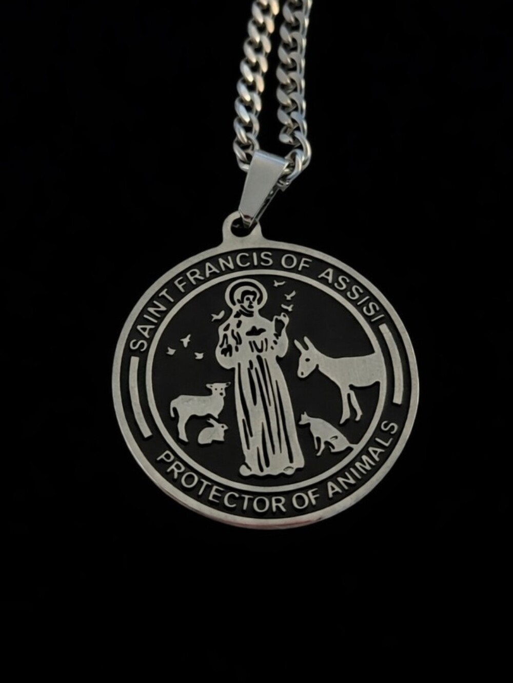 St. Francis Necklace • Protector of Animals